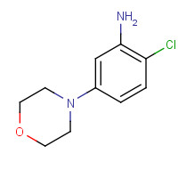 915921-20-9 2-chloro-5-morpholin-4-ylaniline chemical structure