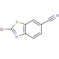 864265-77-0 2-bromo-1,3-benzothiazole-6-carbonitrile chemical structure