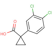 342386-78-1 1-(3,4-dichlorophenyl)cyclopropane-1-carboxylic acid chemical structure