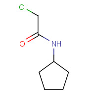 125674-23-9 2-chloro-N-cyclopentylacetamide chemical structure