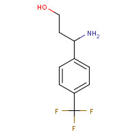 787615-24-1 3-amino-3-[4-(trifluoromethyl)phenyl]propan-1-ol chemical structure