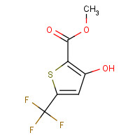 157162-16-8 methyl 3-hydroxy-5-(trifluoromethyl)thiophene-2-carboxylate chemical structure