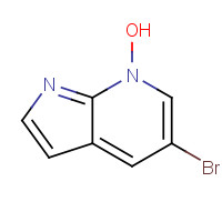 1092580-91-0 5-bromo-7-hydroxypyrrolo[2,3-b]pyridine chemical structure