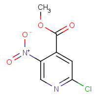 777899-57-7 methyl 2-chloro-5-nitropyridine-4-carboxylate chemical structure