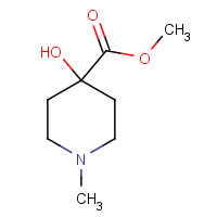 21667-71-0 methyl 4-hydroxy-1-methylpiperidine-4-carboxylate chemical structure