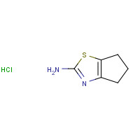 82514-58-7 5,6-dihydro-4H-cyclopenta[d][1,3]thiazol-2-amine;hydrochloride chemical structure
