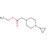 1284536-85-1 ethyl 2-(1-cyclopropylpiperidin-4-yl)acetate chemical structure