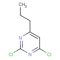 89938-07-8 2,4-dichloro-6-propylpyrimidine chemical structure