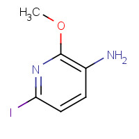1310949-50-8 6-iodo-2-methoxypyridin-3-amine chemical structure