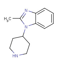 79098-81-0 2-methyl-1-piperidin-4-ylbenzimidazole chemical structure