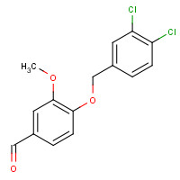 423151-49-9 4-[(3,4-dichlorophenyl)methoxy]-3-methoxybenzaldehyde chemical structure