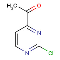 1312535-78-6 1-(2-chloropyrimidin-4-yl)ethanone chemical structure