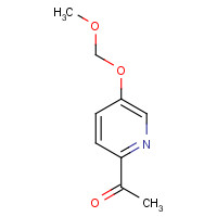 1256818-69-5 1-[5-(methoxymethoxy)pyridin-2-yl]ethanone chemical structure