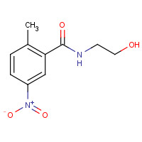 1150100-72-3 N-(2-hydroxyethyl)-2-methyl-5-nitrobenzamide chemical structure