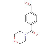 58287-80-2 4-(morpholine-4-carbonyl)benzaldehyde chemical structure