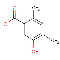 50790-68-6 5-hydroxy-2,4-dimethylbenzoic acid chemical structure
