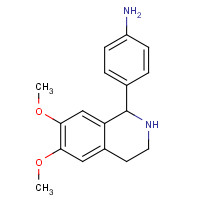 217191-31-6 4-(6,7-dimethoxy-1,2,3,4-tetrahydroisoquinolin-1-yl)aniline chemical structure