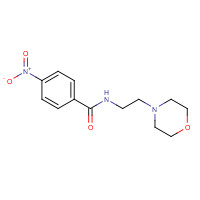 3948-64-9 N-(2-morpholin-4-ylethyl)-4-nitrobenzamide chemical structure