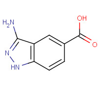 871709-84-1 3-amino-1H-indazole-5-carboxylic acid chemical structure