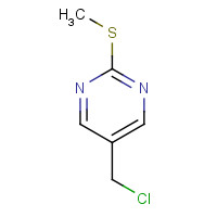 586382-17-4 5-(chloromethyl)-2-methylsulfanylpyrimidine chemical structure