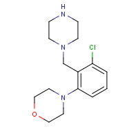 1446818-88-7 4-[3-chloro-2-(piperazin-1-ylmethyl)phenyl]morpholine chemical structure