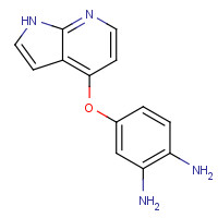 769961-36-6 4-(1H-pyrrolo[2,3-b]pyridin-4-yloxy)benzene-1,2-diamine chemical structure