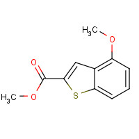 146137-88-4 methyl 4-methoxy-1-benzothiophene-2-carboxylate chemical structure