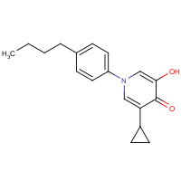 1333331-51-3 1-(4-butylphenyl)-3-cyclopropyl-5-hydroxypyridin-4-one chemical structure