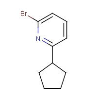 463335-11-7 2-bromo-6-cyclopentylpyridine chemical structure
