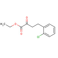 85918-75-8 ethyl 4-(2-chlorophenyl)-2-oxobutanoate chemical structure