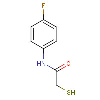 70453-50-8 N-(4-fluorophenyl)-2-sulfanylacetamide chemical structure