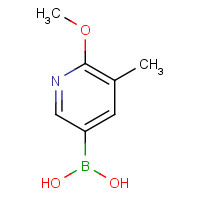1083168-99-3 (6-methoxy-5-methylpyridin-3-yl)boronic acid chemical structure