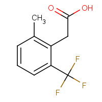 1214377-28-2 2-[2-methyl-6-(trifluoromethyl)phenyl]acetic acid chemical structure