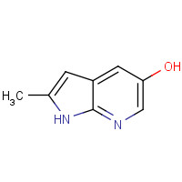 7551-12-4 2-methyl-1H-pyrrolo[2,3-b]pyridin-5-ol chemical structure
