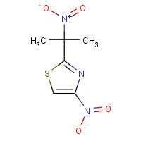 533886-25-8 4-nitro-2-(2-nitropropan-2-yl)-1,3-thiazole chemical structure