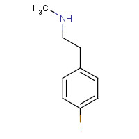 405-68-5 2-(4-fluorophenyl)-N-methylethanamine chemical structure