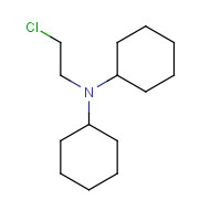 75308-28-0 N-(2-chloroethyl)-N-cyclohexylcyclohexanamine chemical structure