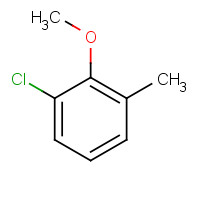 3438-15-1 1-chloro-2-methoxy-3-methylbenzene chemical structure