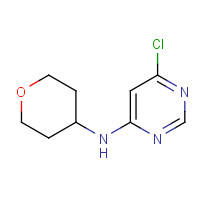 1249087-50-0 6-chloro-N-(oxan-4-yl)pyrimidin-4-amine chemical structure