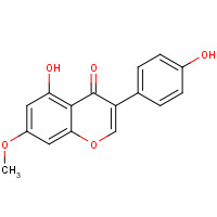 552-59-0 5-hydroxy-3-(4-hydroxyphenyl)-7-methoxychromen-4-one chemical structure