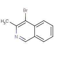 133100-87-5 4-bromo-3-methylisoquinoline chemical structure