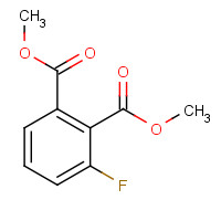 183448-41-1 dimethyl 3-fluorobenzene-1,2-dicarboxylate chemical structure