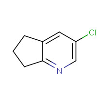126215-93-8 3-chloro-6,7-dihydro-5H-cyclopenta[b]pyridine chemical structure