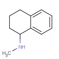 10409-15-1 N-methyl-1,2,3,4-tetrahydronaphthalen-1-amine chemical structure
