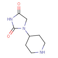 862280-59-9 1-piperidin-4-ylimidazolidine-2,4-dione chemical structure