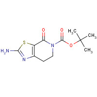 1312412-88-6 tert-butyl 2-amino-4-oxo-6,7-dihydro-[1,3]thiazolo[5,4-c]pyridine-5-carboxylate chemical structure