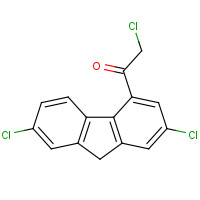 131023-37-5 2-chloro-1-(2,7-dichloro-9H-fluoren-4-yl)ethanone chemical structure
