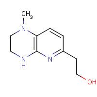 689259-29-8 2-(1-methyl-3,4-dihydro-2H-pyrido[2,3-b]pyrazin-6-yl)ethanol chemical structure