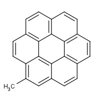 13119-86-3 1-methylcoronene chemical structure