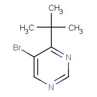 1439-08-3 5-bromo-4-tert-butylpyrimidine chemical structure